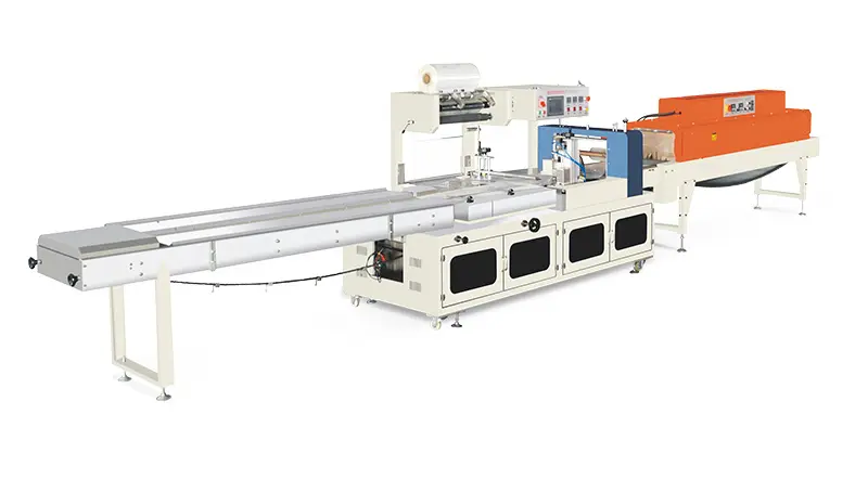 High Speed Sealing And Cutting Automatic Heat Shrink Packaging Machine